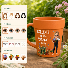 Custom Ceramic Mug - Personalized Garden Gifts For Gardeners - Plant Parent Vibes