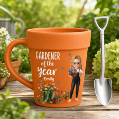 Custom Ceramic Mug - Personalized Garden Gifts For Gardeners - Plant Parent Vibes