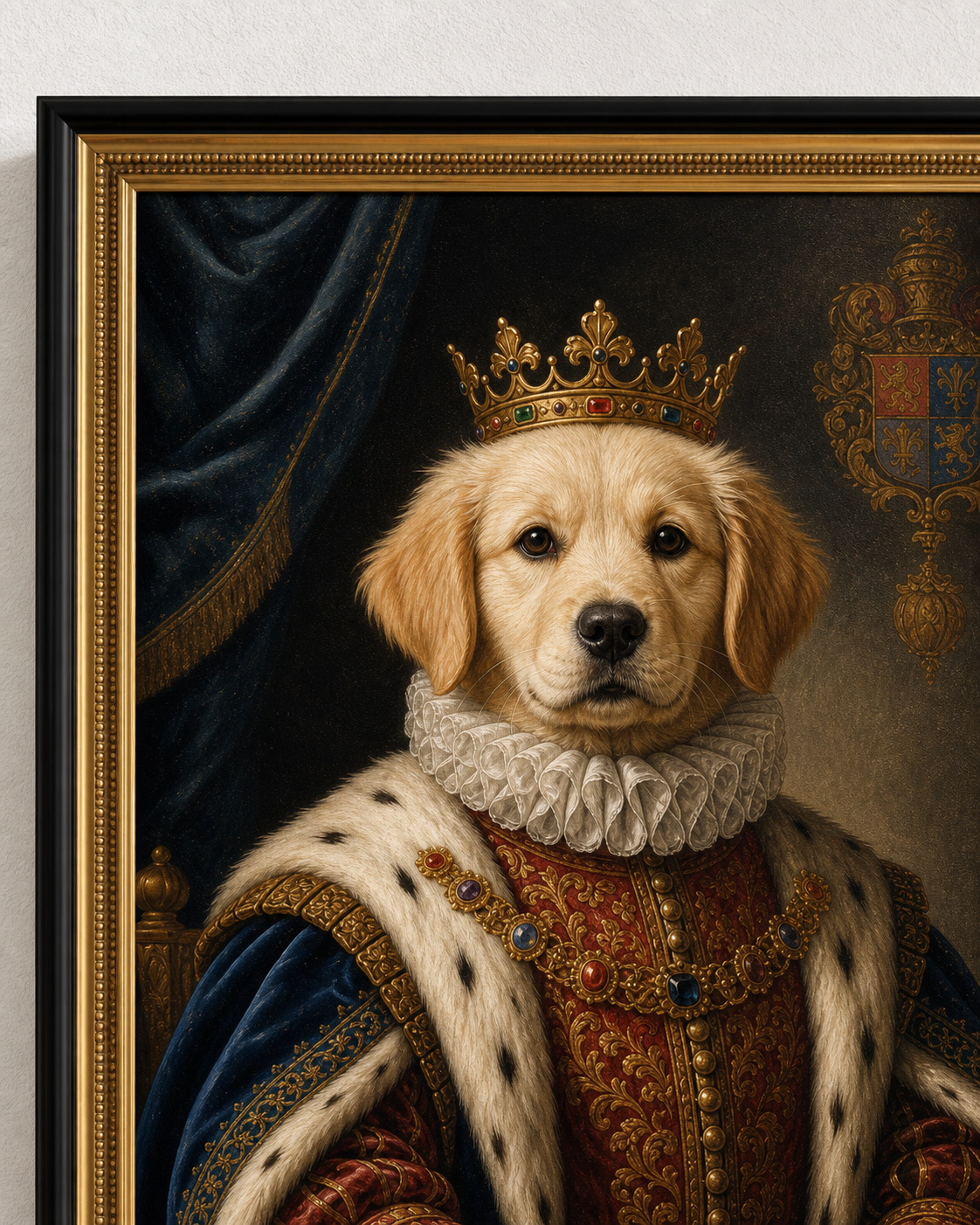 Custom Royal Pet Portrait Poster - No Frame product image 4