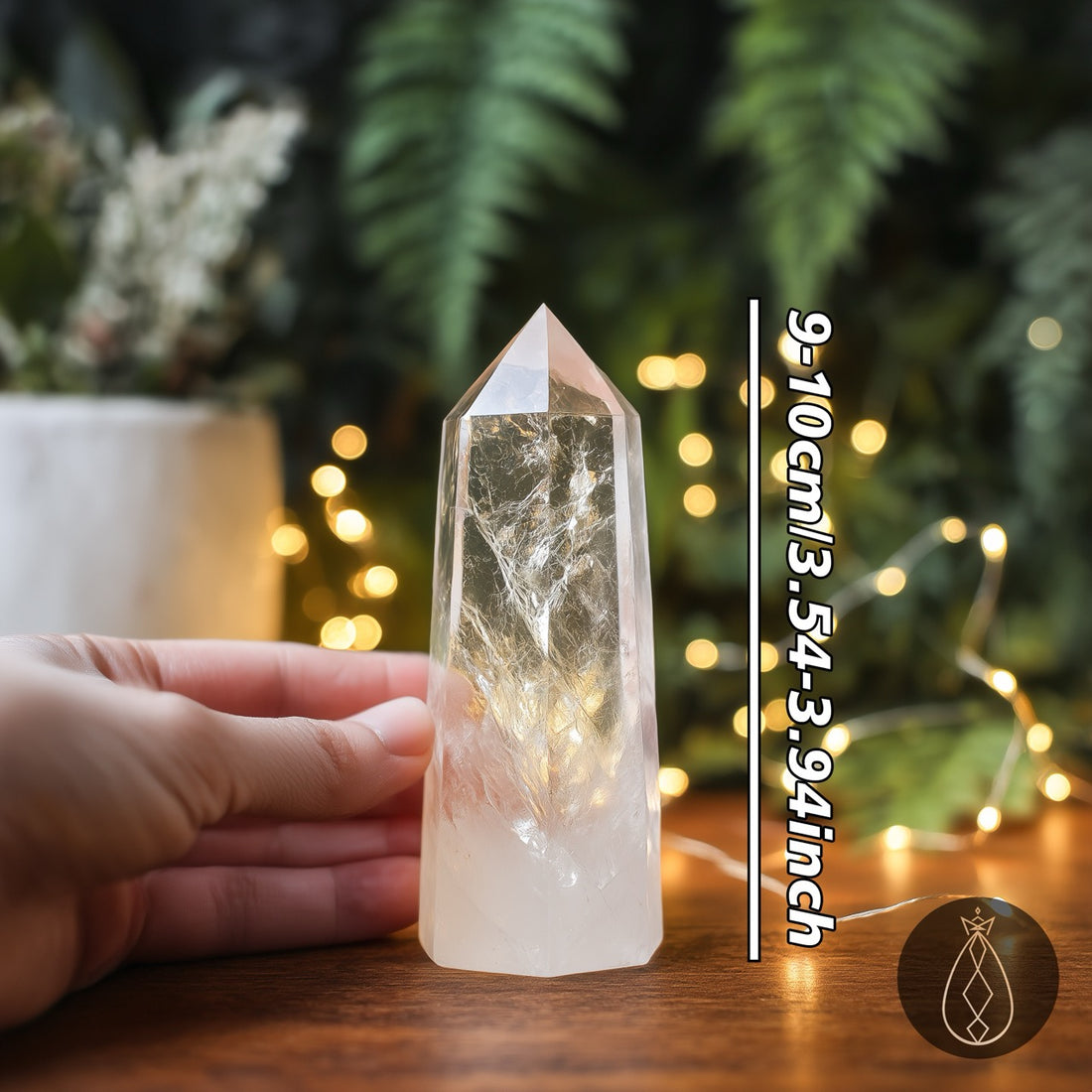 Clear Quartz Tower