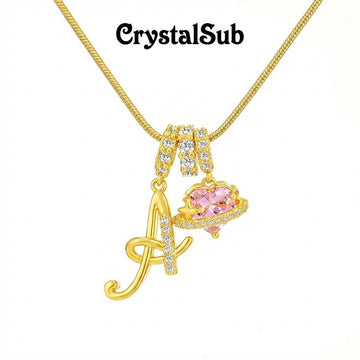 Art Design Letter Necklace