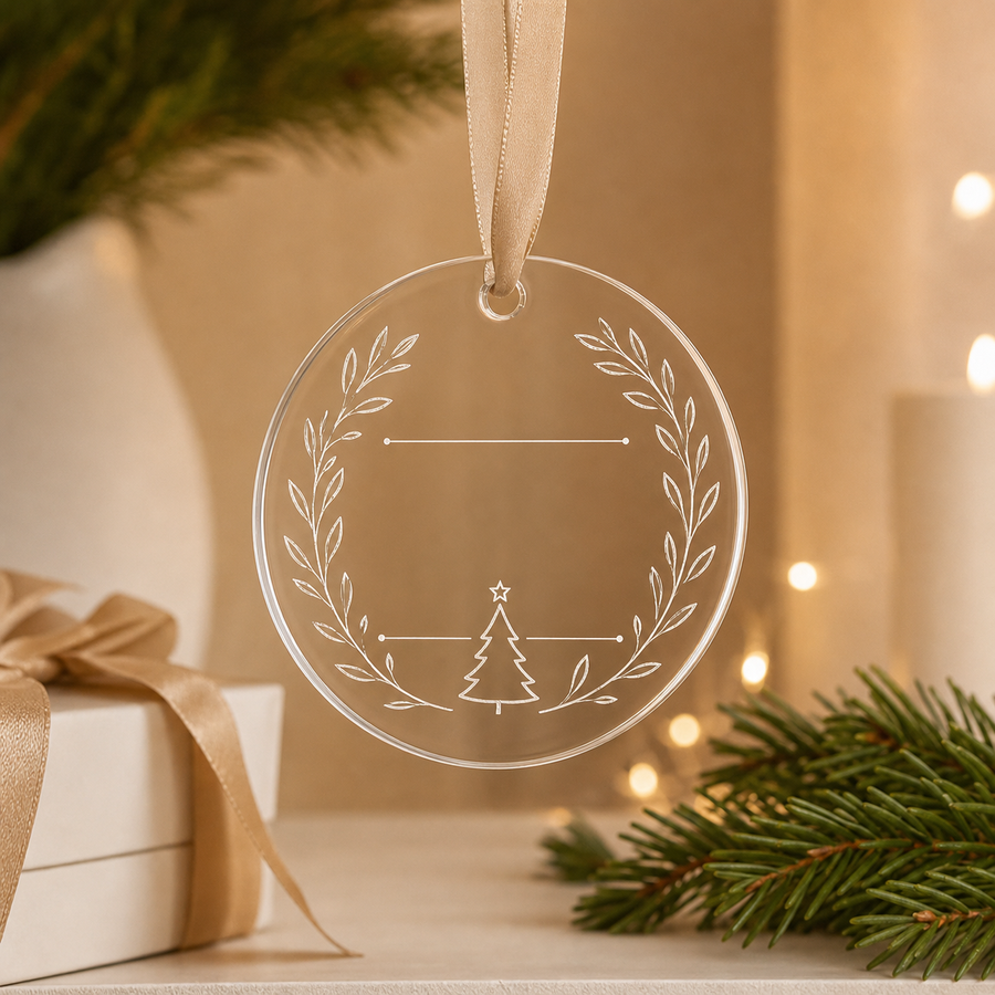 Simple Acrylic Ornament