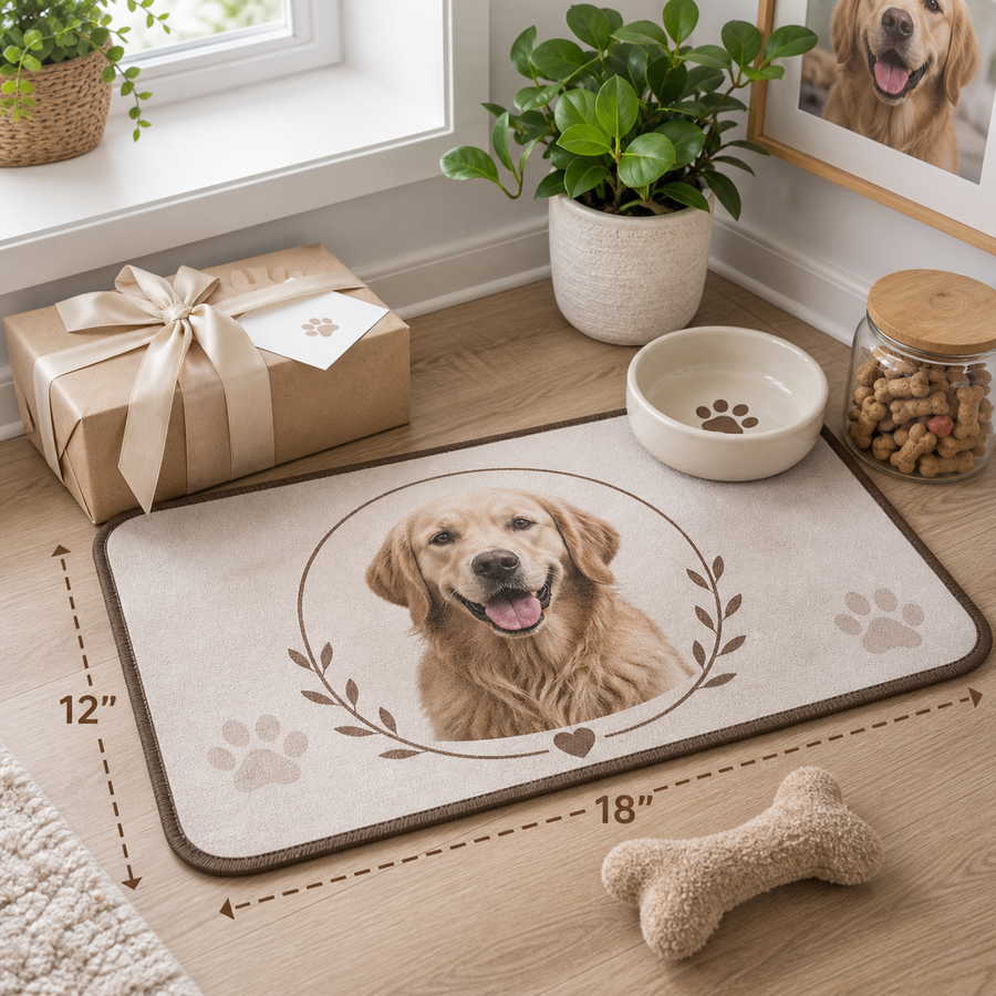 Pet Food Mat - 12x18