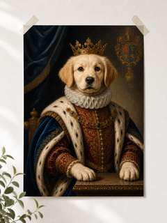 Custom Royal Pet Portrait Poster - No Frame product image 5