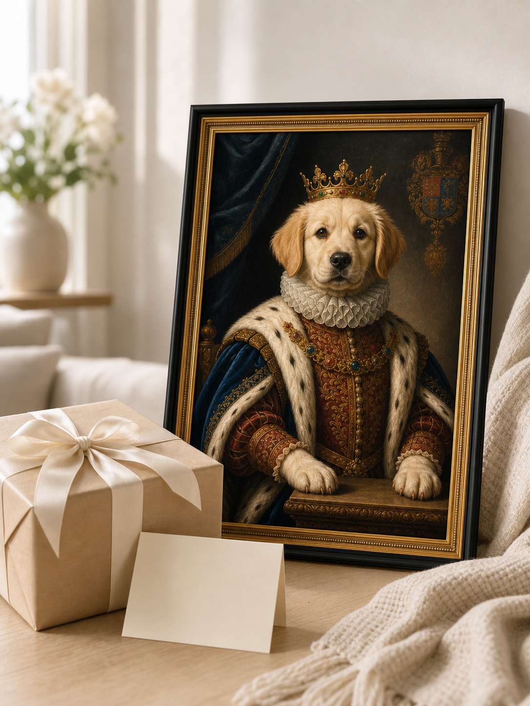 Custom Royal Pet Portrait Poster - No Frame product image 6