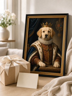 Custom Royal Pet Portrait Poster - No Frame product image 6