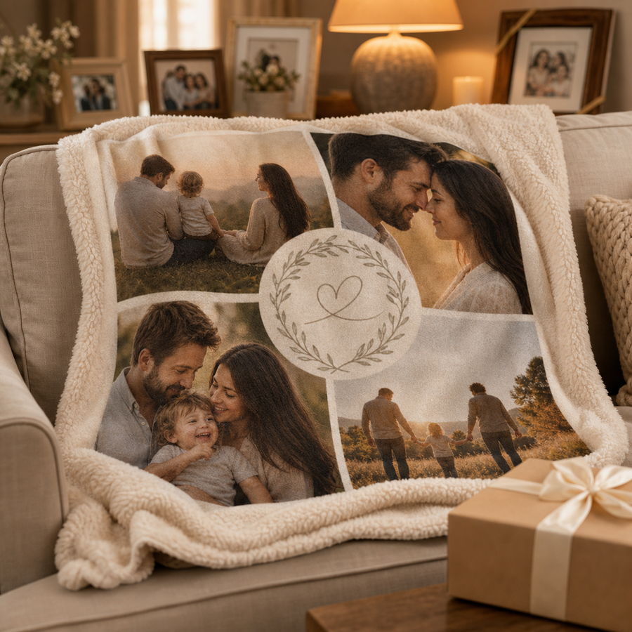 Sherpa Fleece Family Blanket
