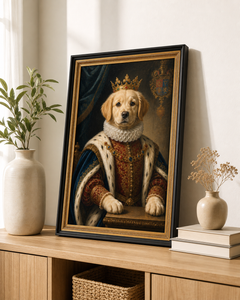 Custom Royal Pet Portrait Poster - No Frame product image 3