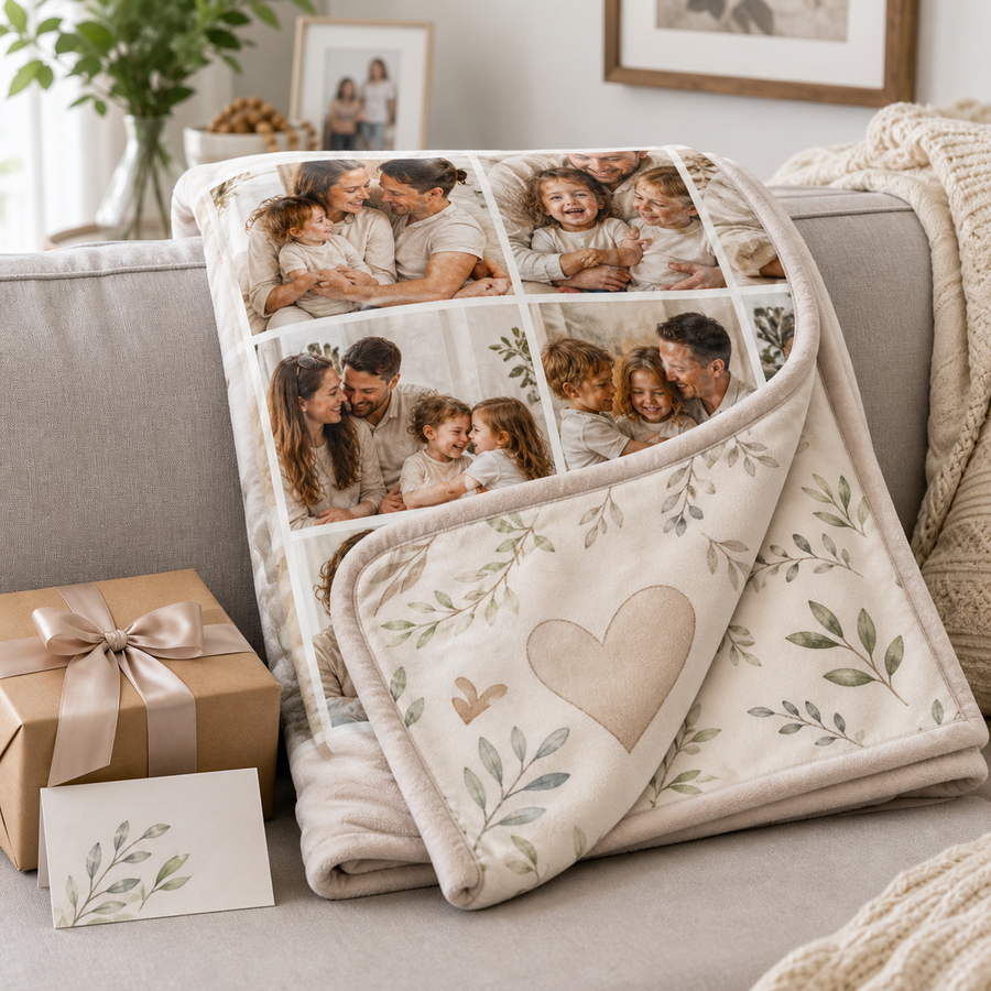 Two-Sided Family Microfiber Blanket