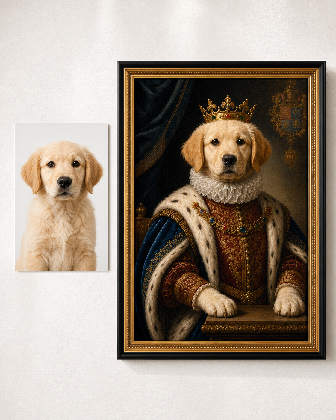Custom Royal Pet Portrait Poster - No Frame product image 8
