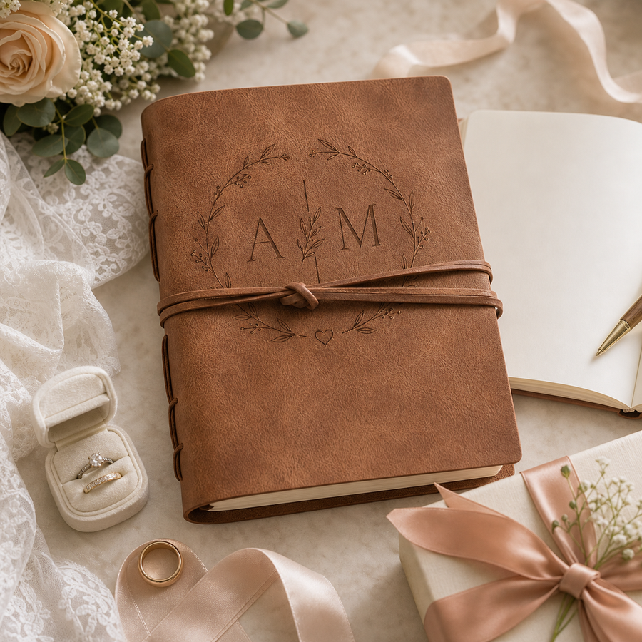 Vegan Leather Vow Journal