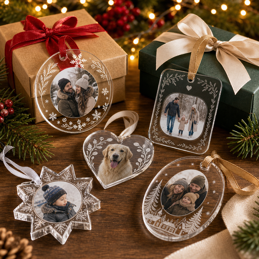 Acrylic Holiday Ornaments
