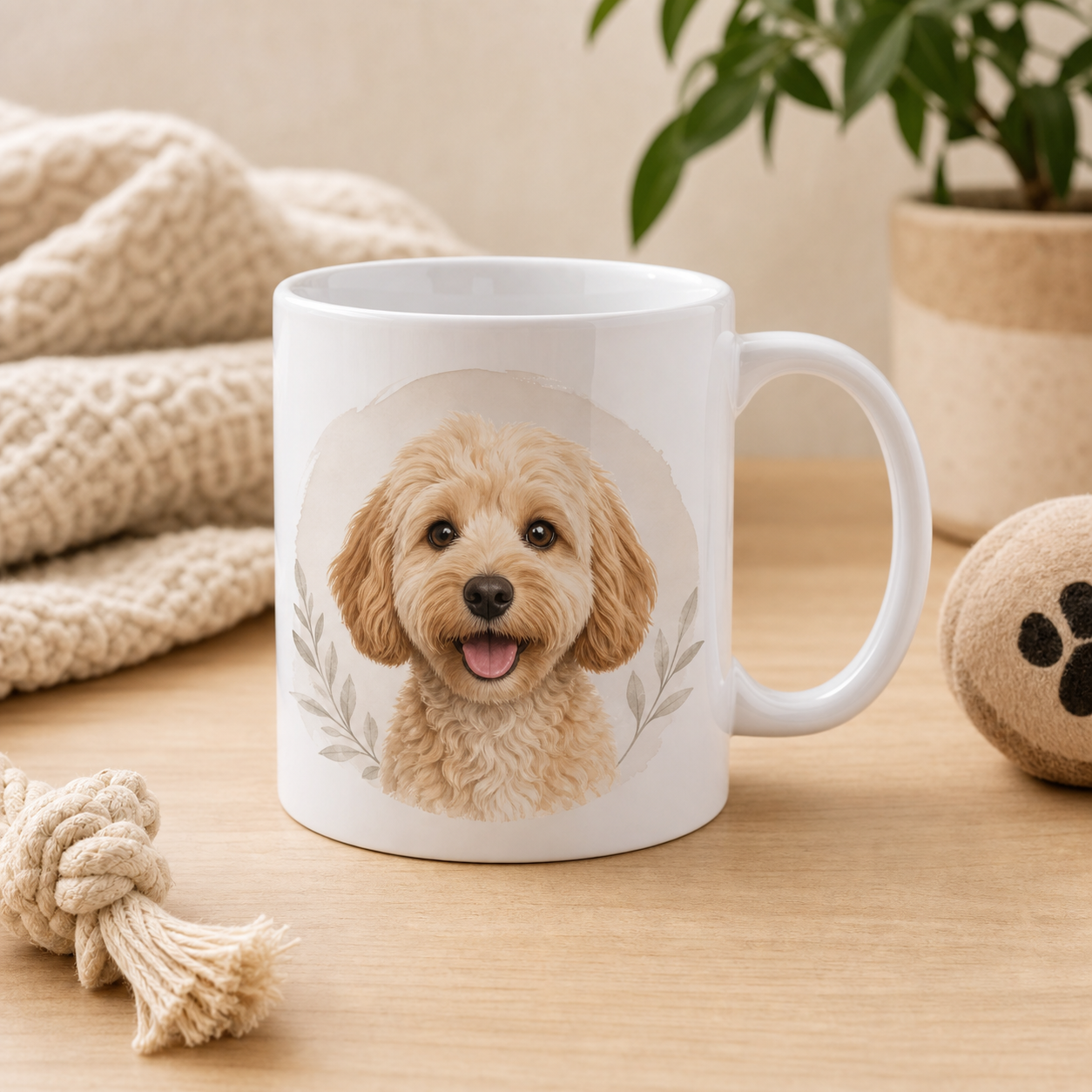 Personalized Pet Portrait Mug