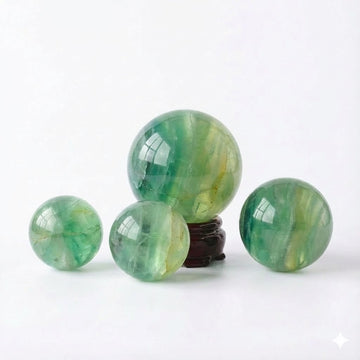 Green Fluorite Sphere