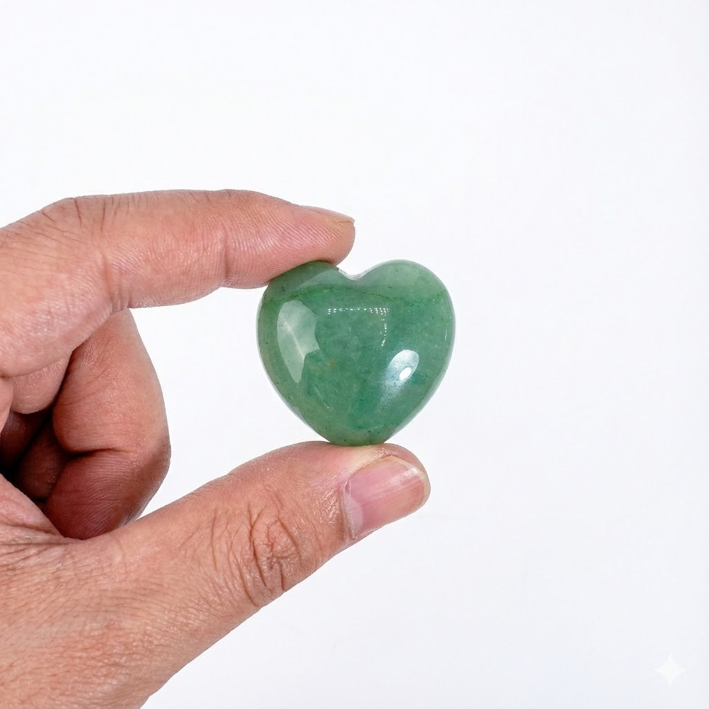 5 Pcs Crystal Mini Heart