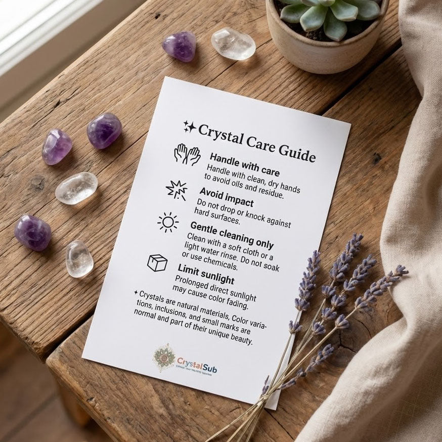 Crystal Care Guide